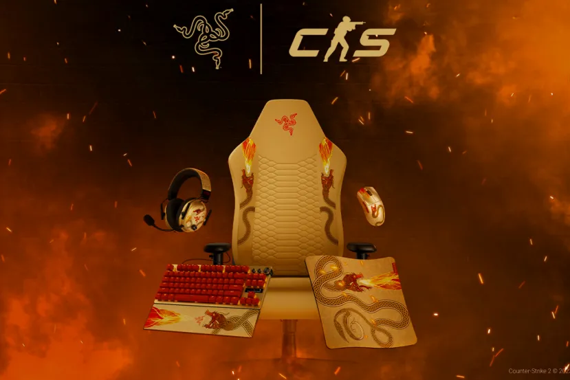 Razer y Valve lanzan la colección Dragon Lore de Counter-Strike 2 con periféricos de eSports de élite inspirados en el icónico AWP legendario