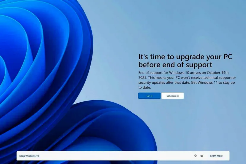 Si tu Windows 10 dice que "ha llegado al fin de soporte", calma: Microsoft confirma que es un error