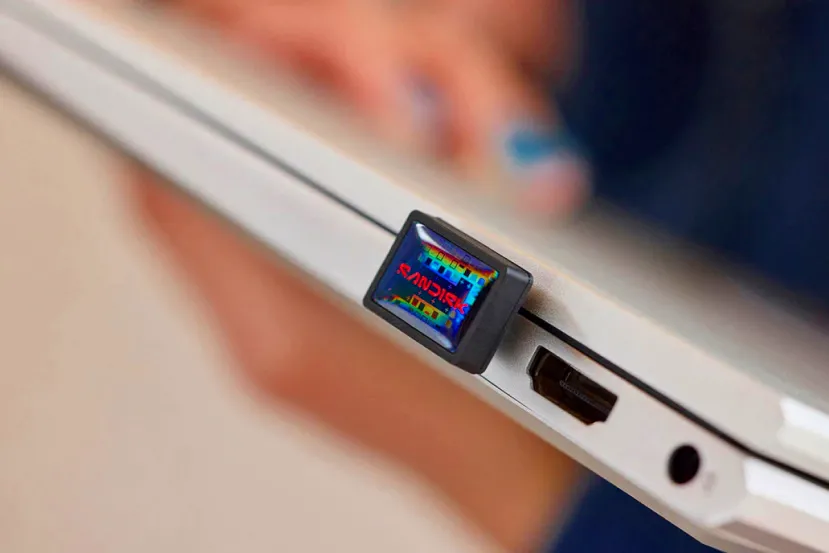 Sandisk Extreme Fit USB-C, el pendrive diminuto que amplía el portátil con hasta 1 TB siempre conectado