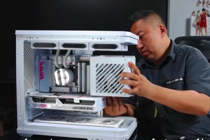 Nuevo concepto BTF 3.0 que incluye fuentes y ventiladores sin cables y refrigeración líquida con tubos cortos