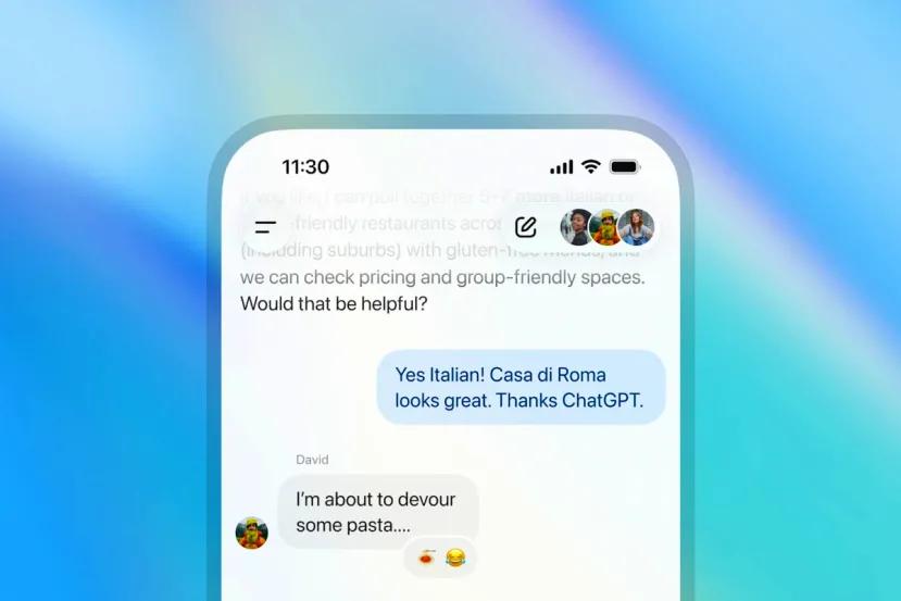 OpenAI quiere que dejes de estar a solas con ChatGPT. Por eso, está probando nuevos chats grupales para colaborar con otros