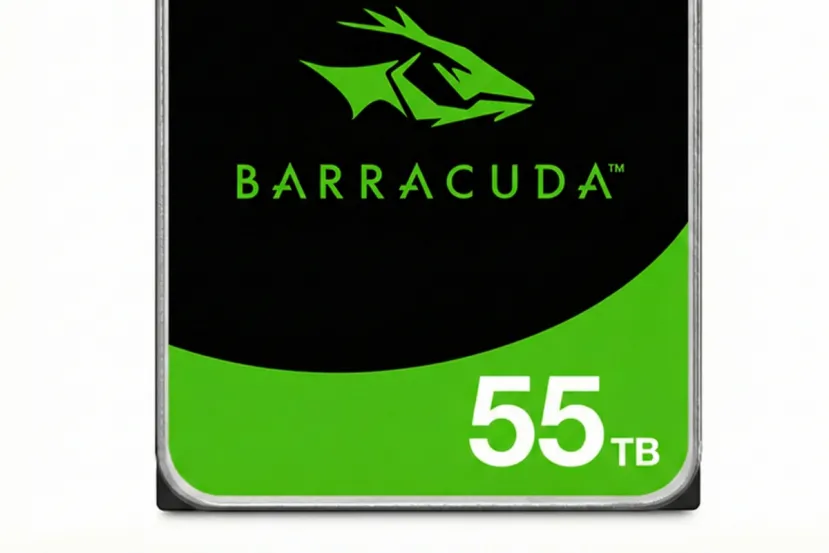 Seagate tiene un prototipo de disco duro con 55 TB, 6,9 TB por cada plato