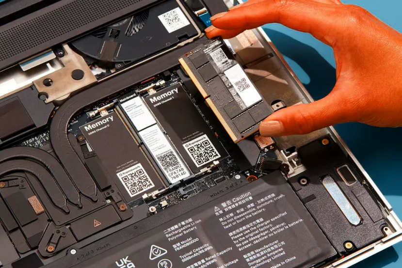 Framework paraliza la venta de memoria RAM en su tienda y anuncia una subida de precios en breve