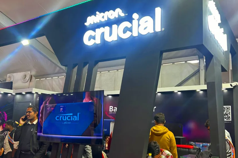 Los productos de Crucial se exponen en la Delhi Comic Con unas semanas antes de su desaparición
