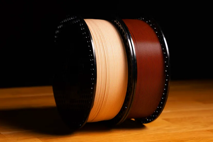 Noctua y Prusa presentan filamento PLA con los icónicos y característicos colores Beige y Marrón