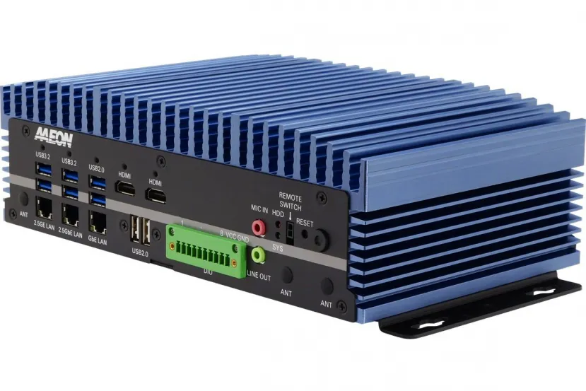 El nuevo AAEON BOXER-6648-ARS viene con CPU hasta Intel Core Ultra 9 y 36 TOPS para IA