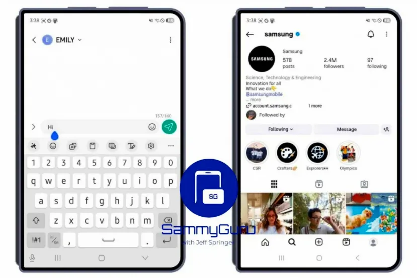 Samsung podría romper moldes en 2026 con un misterioso plegable con formato tipo pasaporte