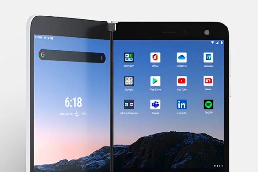 Andromeda OS, el sucesor de Windows Phone para móviles de doble pantalla, ya se puede probar en una Surface Duo