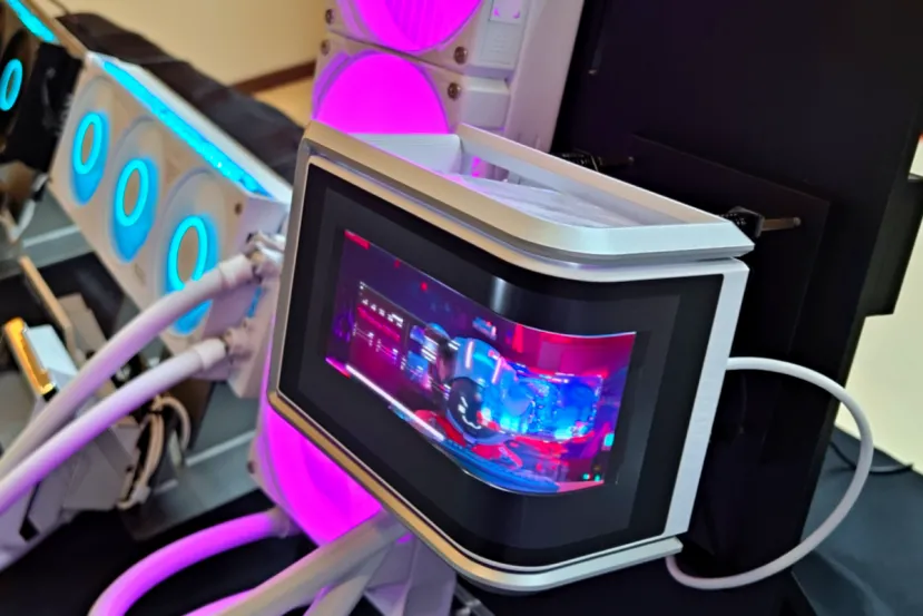 Nuevas soluciones de refrigeración líquida AIO de ASUS con pantallas integradas