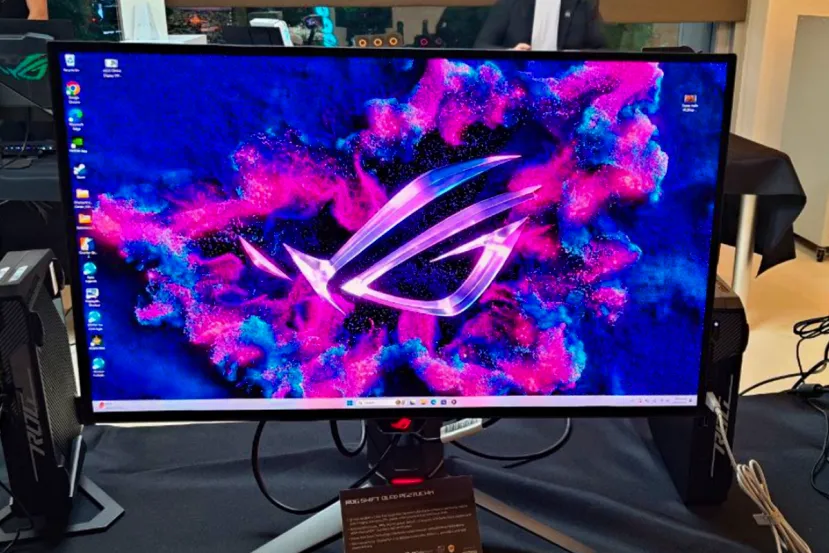 ASUS nos muestra sus nuevos monitores gaming con paneles OLED de franjas RGB de última generación en tándem, modo dual  y mucho más