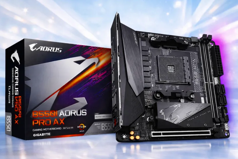 GIGABYTE reactiva AM4 en 2026 con cuatro placas nuevas: A520 y B550 en micro ATX y mini ITX, con ARGB, Q Flash Plus y hasta M.2 PCIe 4.0