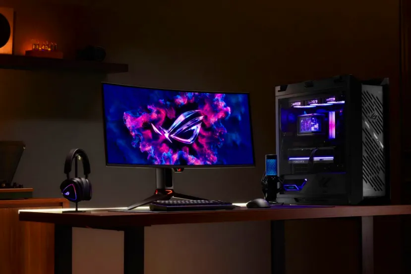 ASUS presenta los nuevos ROG Swift PG34WCDN y PG27UCWM con paneles RGB OLED y mayor durabilidad