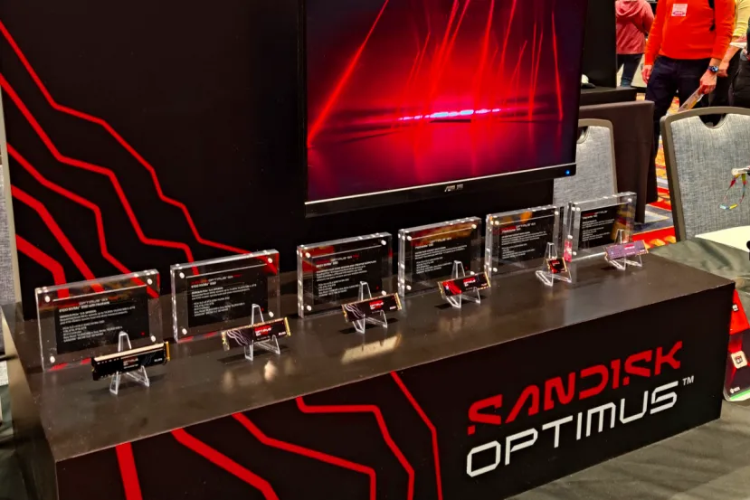 Sandisk reestructura su almacenamiento y lanza la gama Optimus: adiós a WD_BLACK y hola a los SSD PCIe 5.0 de 14 GB/s