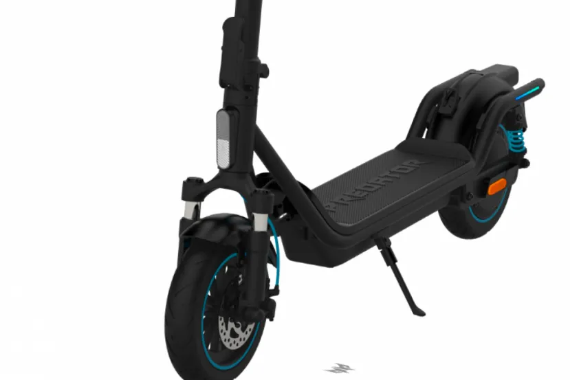 El  nuevo patinete eléctrico Acer Predator ES Storm Pro alcanza 1.200 W de potencia pico