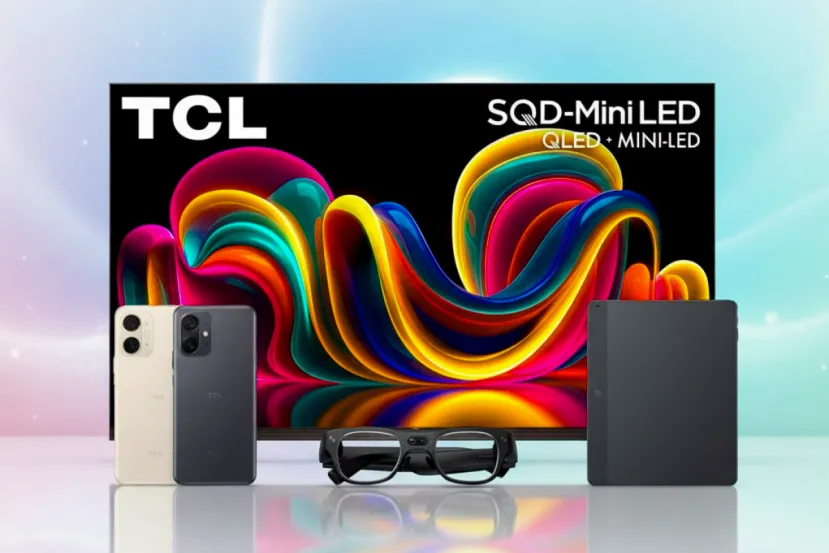 TCL marca su hoja de ruta en el CES 2026 con televisores SQD Mini LED, pantallas NXTPAPER, AR RayNeo y un ecosistema de hogar inteligente con IA