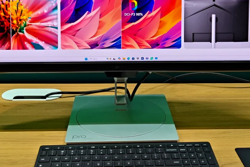 Resolución 6K y DisplayPort 2.1 en el monitor para profesionales Acer ProDesigner PE320QX