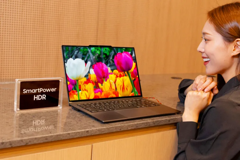 Samsung Display e Intel ponen cifras al HDR eficiente en portátiles OLED: hasta un 22 % menos de consumo con SmartPower HDR