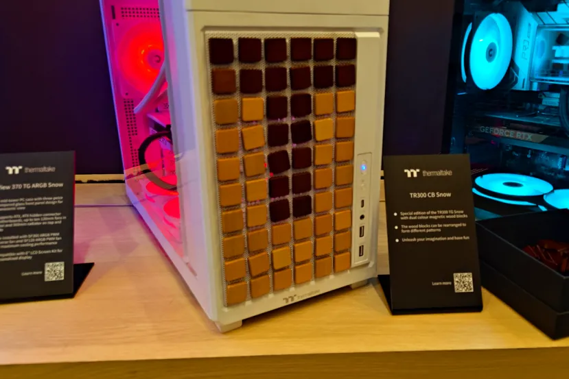 Thermaltake añade cajas de mini y media torre con elegantes frontales en madera
