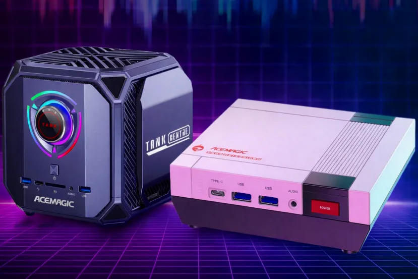 Acemagic redefine el mini PC en el CES 2026 con IA local y gaming realista gracias a las nuevas APUs Ryzen AI