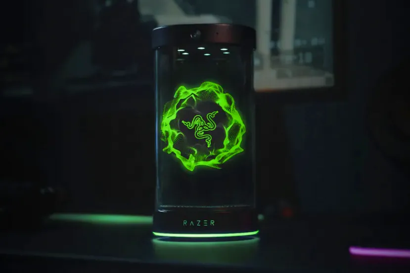 Razer Project AVA convierte la IA en un compañero holográfico de escritorio con cámara, seguimiento visual y enfoque gamer