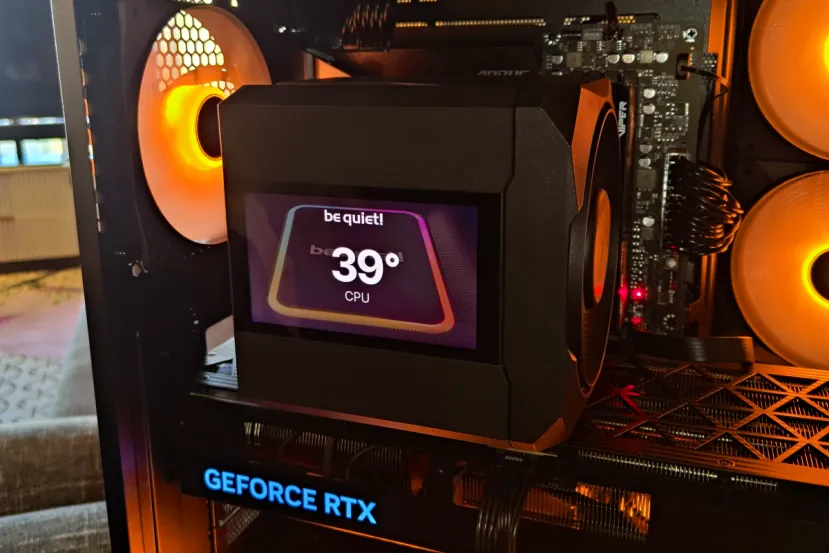 Los disipadores be quiet! Dark Rock 6 Series también añaden una pantalla LCD