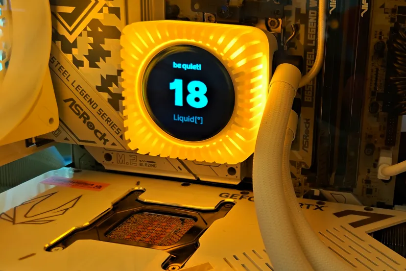 La nueva RL AiO de be quiet! añade LCD, ahora podrás visualizar datos de rendimiento, fotos o vídeos en la Light Loop IO LCD