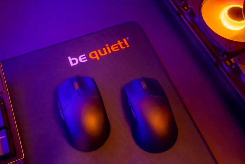 be quiet! entra en el terreno de los ratones gaming con la serie Dark Perk: 55 gramos y 8.000 Hz por 109 euros