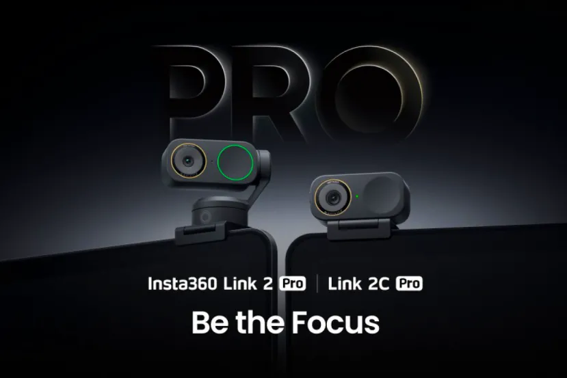 Insta360 lanza las Link 2 Pro y la Link 2C Pro, dos nuevas webcams 4K con sensores grandes y seguimiento por IA
