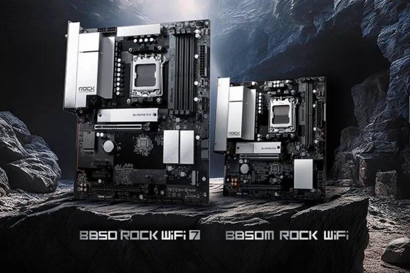 ASRock presenta su nueva gama Rock: placas base asequibles con WiFi 7 y soporte extendido para AM5