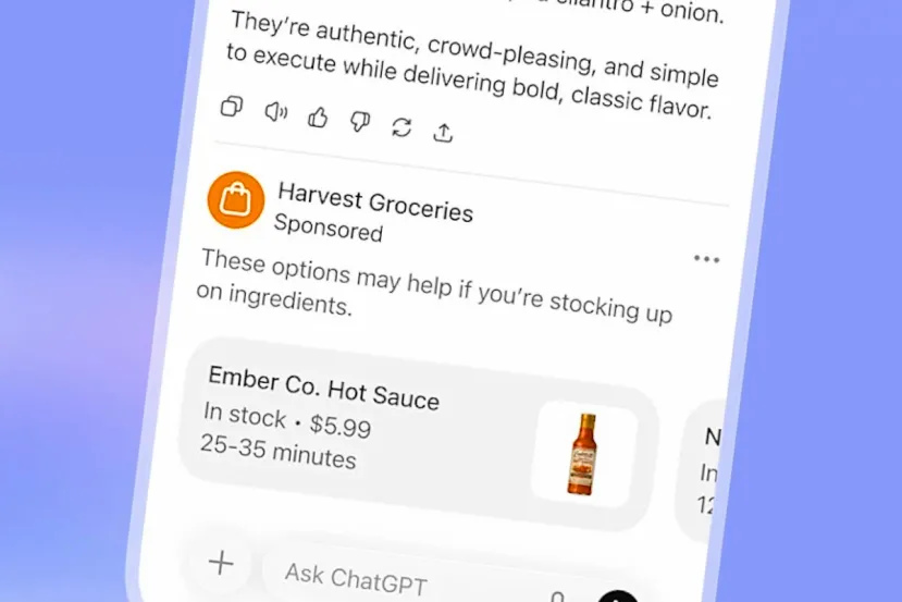 ChatGPT empieza a mostrar anuncios a sus usuarios en base a sus conversaciones