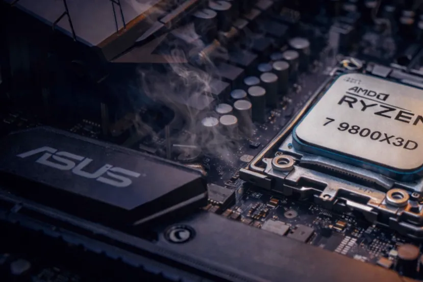 ASUS abre una revisión interna por los fallos reportados con placas base serie 800 y Ryzen 7 9800X3D, y pide actualizar BIOS