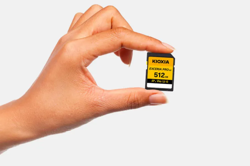 Kioxia presenta las SD UHS-II EXCERIA PRO G2 con hasta 310 MB/s de lectura y 512 GB de capacidad