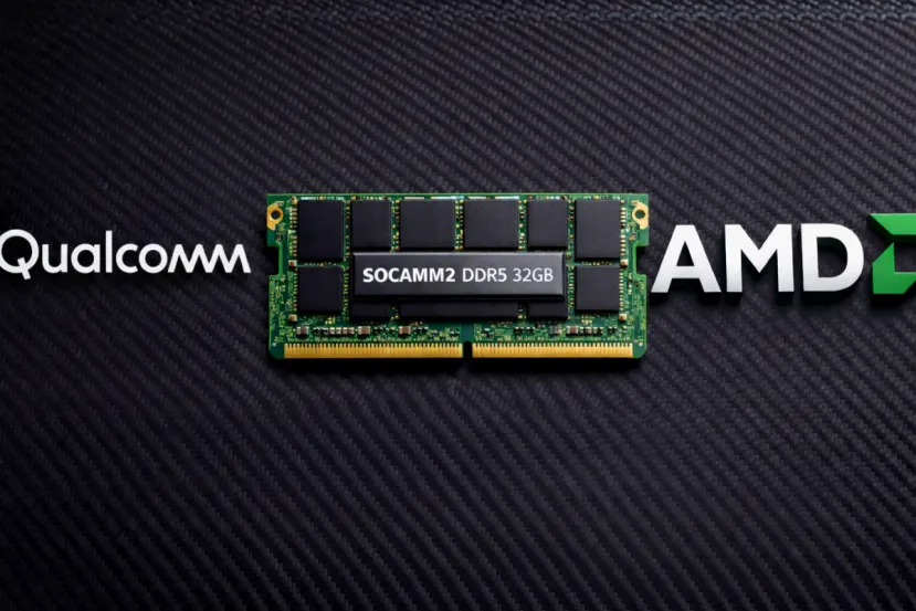 Qualcomm y AMD ponen el ojo en SOCAMM2: la memoria modular de bajo consumo que puede redefinir la IA en servidores