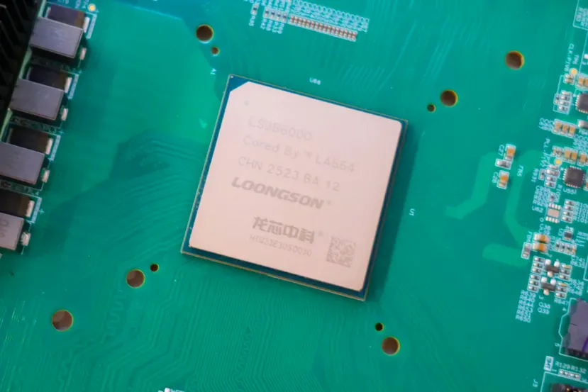La CPU china Loongson 3B6000 con 12 núcleos rinde una 1/3 parte del AMD Ryzen 5 9600X