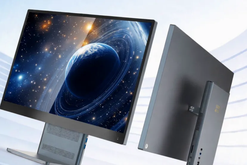 SEAVIV AidaONE R27, un todo en uno con Ryzen AI Max+ 395 que mete el PC en la peana