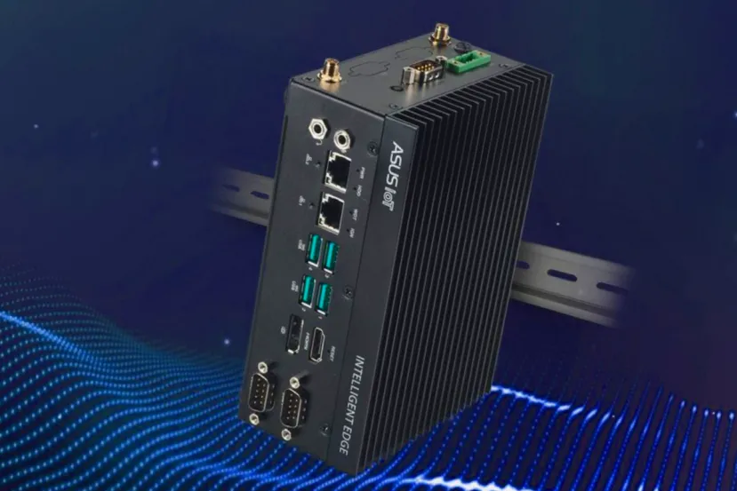 ASUS presenta el PE1000U, un PC industrial fanless para rail DIN con mucha conectividad