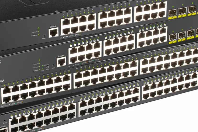 Nuevos Switches "Smart Managed" D-Link DGS-1250 Series: hasta 44 puertos 1000Base-T con PoE de 370W