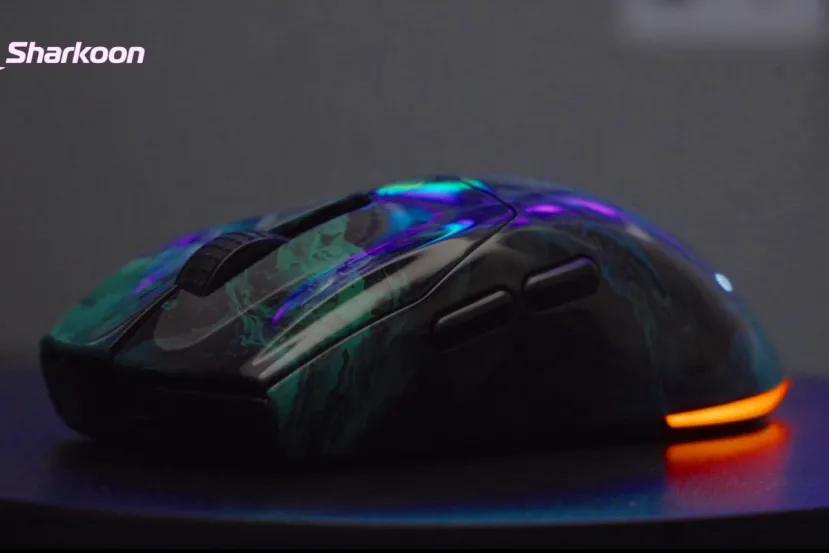 El nuevo ratón Sharkoon SKILLER SGM25W pesa 59 gramos y tiene sensor de 12.000 DPI por 24,99 euros