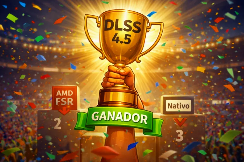 Los usuarios prefieren DLSS 4.5 a la resolución nativa, una cata a ciegas elige a esta solución de NVIDIA como ganadora