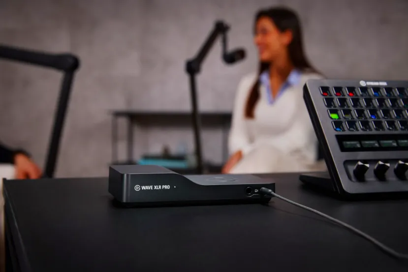 Conecta dos micrófonos XLR con 80 dB de ganancia en el nuevo Elgato Wave XLR Pro