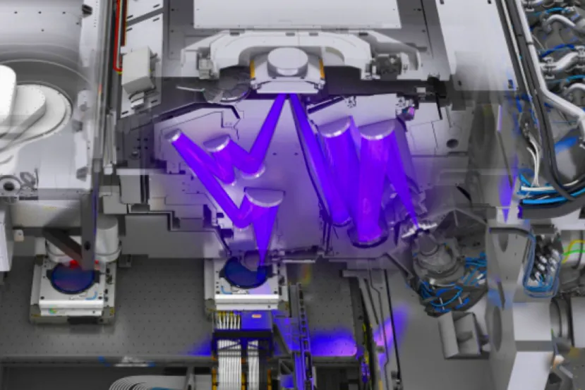 ASML ha conseguido aumentar la potencia de sus máquinas EUV. Serán capaces de fabricar un 50% más de chips en 2030