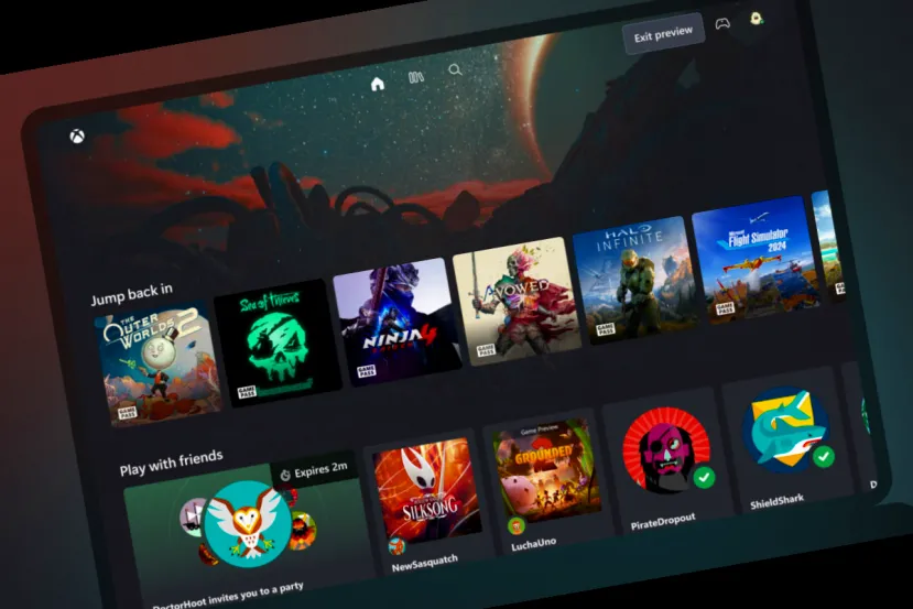 Xbox mejora el streaming, potencia el juego portátil y amplía su catálogo en la actualización de febrero