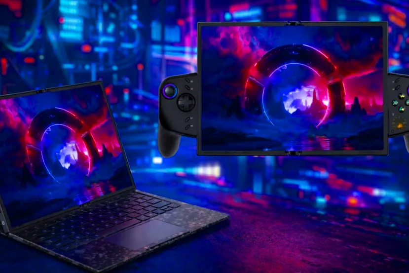 Lenovo prepara una Legion Go plegable con pantalla POLED que pasa de 7,7 a 11,6 pulgadas y chip Lunar Lake