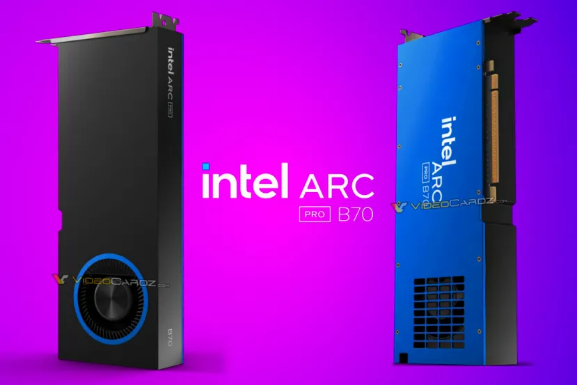 Filtrada la Intel Arc Pro B70 con 32 GB y hasta 290W