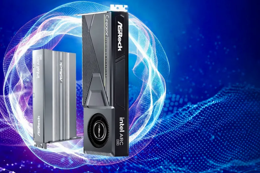 ASRock se suma a Intel Arc Pro B70 con gráficas pensadas para IA local y estaciones de trabajo que ya piden mucha VRAM