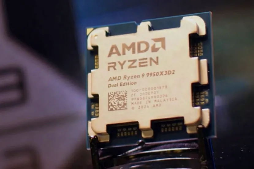 AMD ya tiene un nuevo tope de gama para AM5: el Ryzen 9 9950X3D2 lleva la doble 3D V Cache a otro nivel