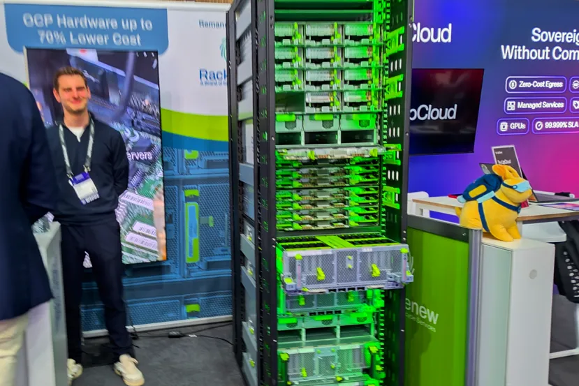  En CloudFest hemos visto de cerca el Rack OCP de RackRenew y deja clara una idea: el servidor también se está reinventando