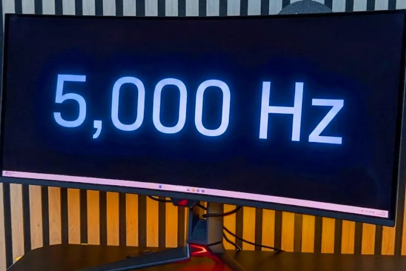 Windows ya soporta pantallas de 5.000 Hz