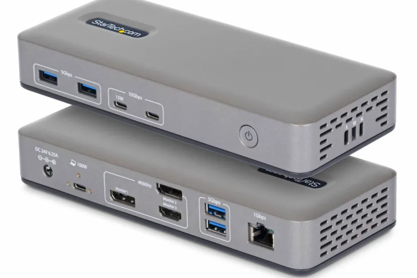 StarTech lanza nuevas bases USB-C con MST y sin drivers para simplificar despliegues de monitores en entornos Windows