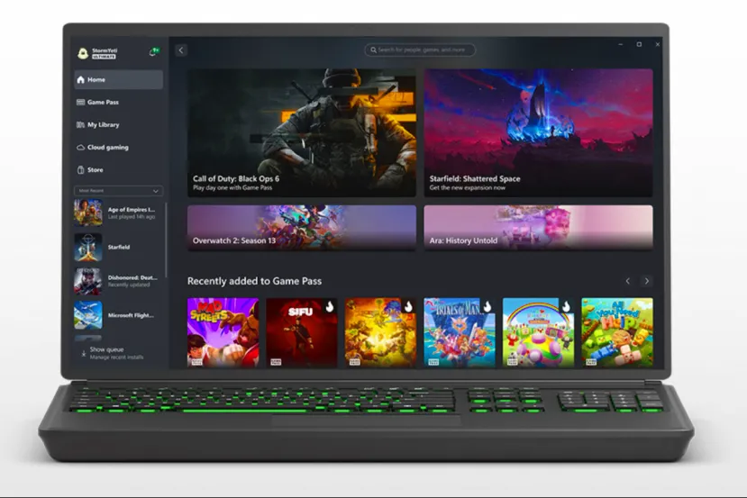 La App Xbox en Windows permitirá usar el mando como ratón con el joystick
